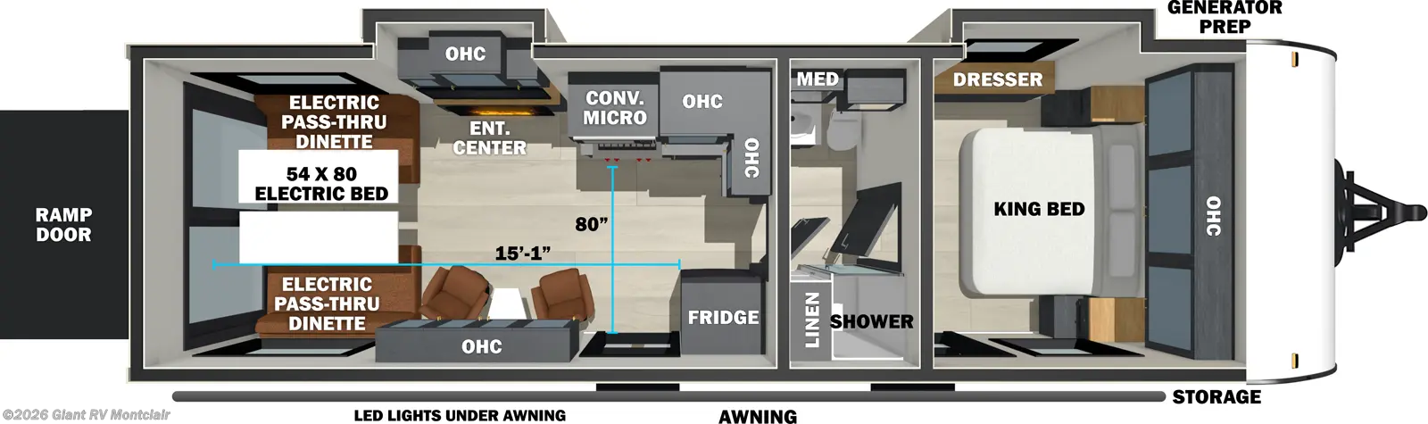 2026 Forest River Stealth 2600 - New Toy Hauler For Sale by Giant RV in Montclair, California
