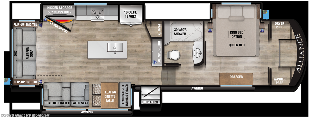 2027 Alliance RV Avenue 32RLS - New Fifth Wheel For Sale by Giant RV in Montclair, California