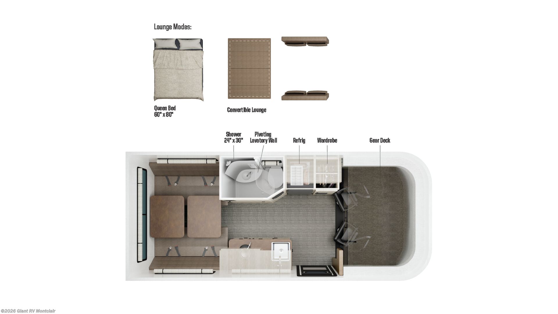 2027 Winnebago Elora 19DC - New Class C For Sale by Giant RV in Montclair, California