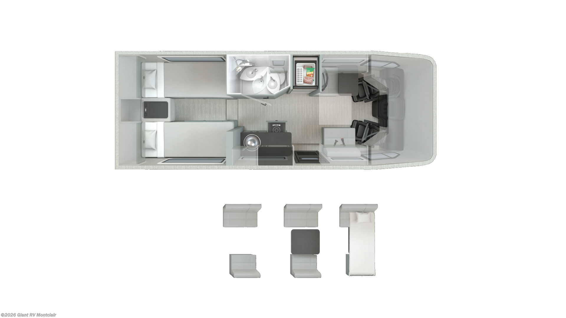 2026 Ekko Sprinter 23B by Winnebago from Giant RV in Montclair, California
