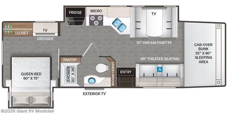 2027 Thor Motor Coach Omni Trail X32 - New Super C For Sale by Giant RV in Montclair, California