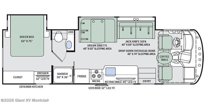 2021 Thor Motor Coach A.C.E. 30.3 - Used Class A For Sale by Giant RV in Montclair, California
