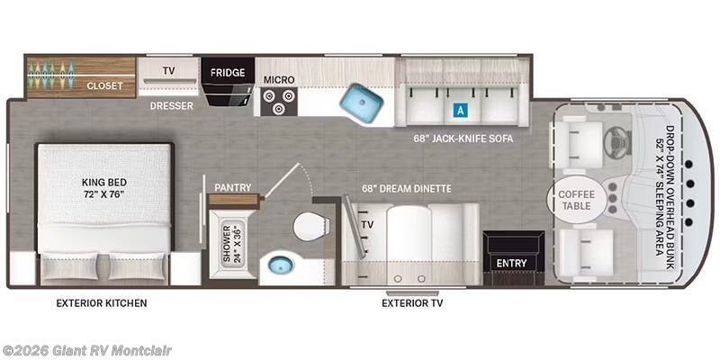 2027 Thor Motor Coach Windsport 29L - New Class A For Sale by Giant RV in Montclair, California