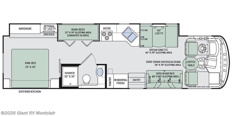 2016 Thor Motor Coach Hurricane 34J - Used Class A For Sale by Giant RV in Montclair, California