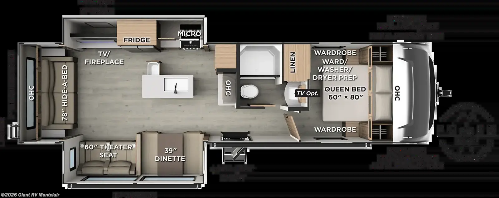 2027 Forest River Rockwood Ultra Lite 2916RL - New Travel Trailer For Sale by Giant RV in Montclair, California