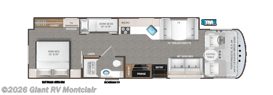2026 Windsport 35J by Thor Motor Coach from Giant RV in Montclair, California