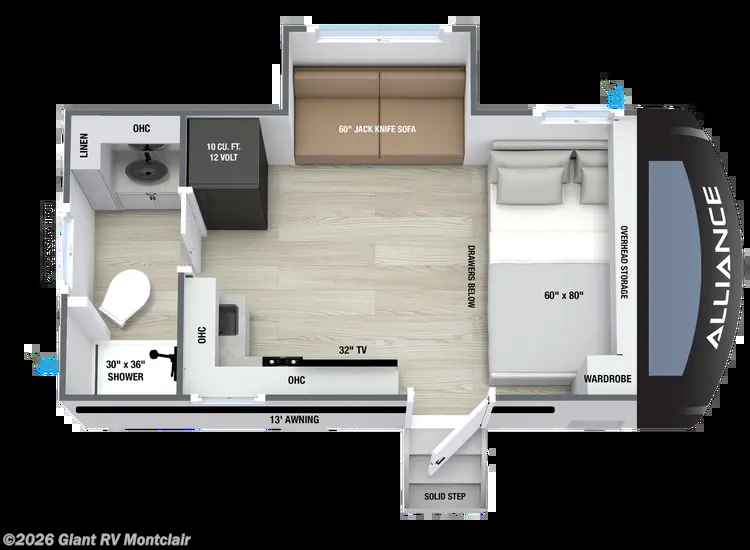2027 Alliance RV Delta ML166 - New Travel Trailer For Sale by Giant RV in Montclair, California