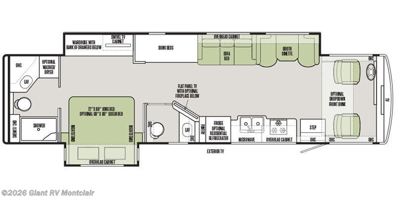 2019 Tiffin Open Road Allegro 36 UA - Used Class A For Sale by Giant RV in Montclair, California