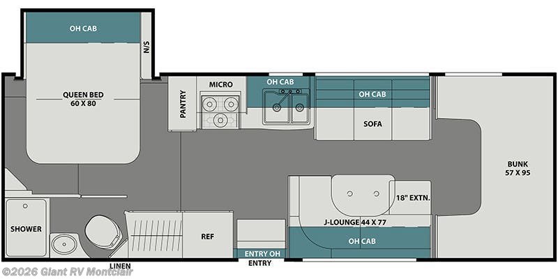 2020 Coachmen Leprechaun 260RS - Used Class C For Sale by Giant RV in Montclair, California