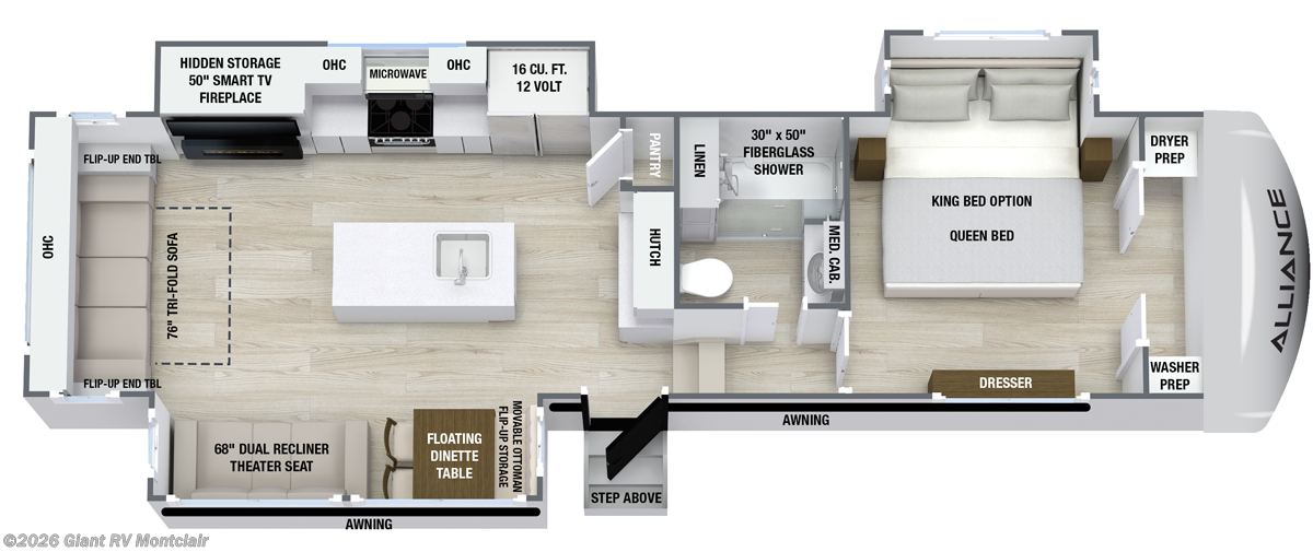 2027 Alliance RV Avenue 32RLS - New Fifth Wheel For Sale by Giant RV in Montclair, California