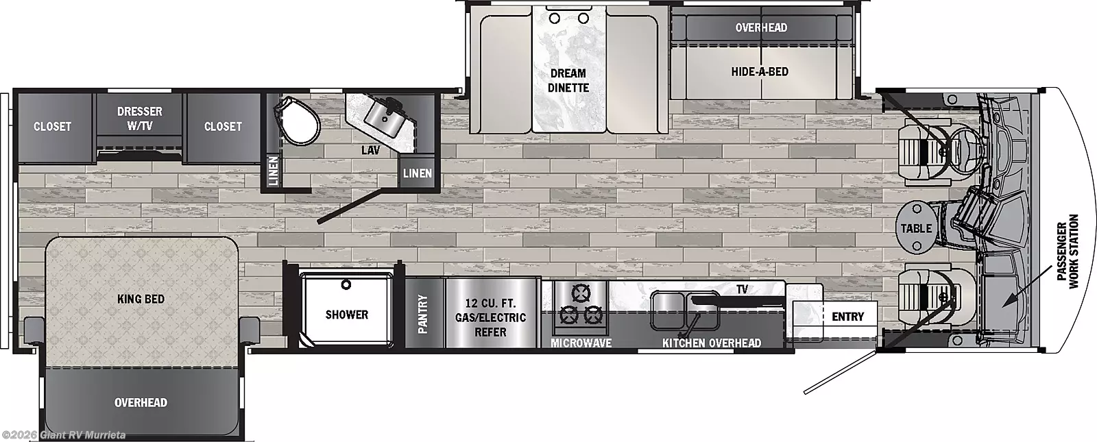 2025 Georgetown 3 Series GT3 32A3 by Forest River from Giant RV in Murrieta, California