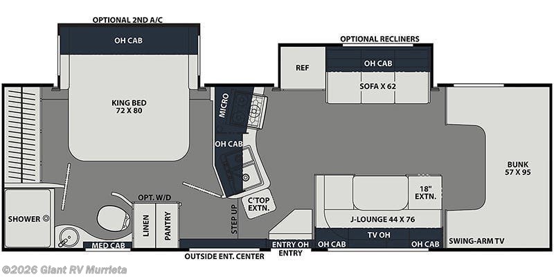 2026 Coachmen Leprechaun 298KB Ford - New Class C For Sale by Giant RV in Murrieta, California