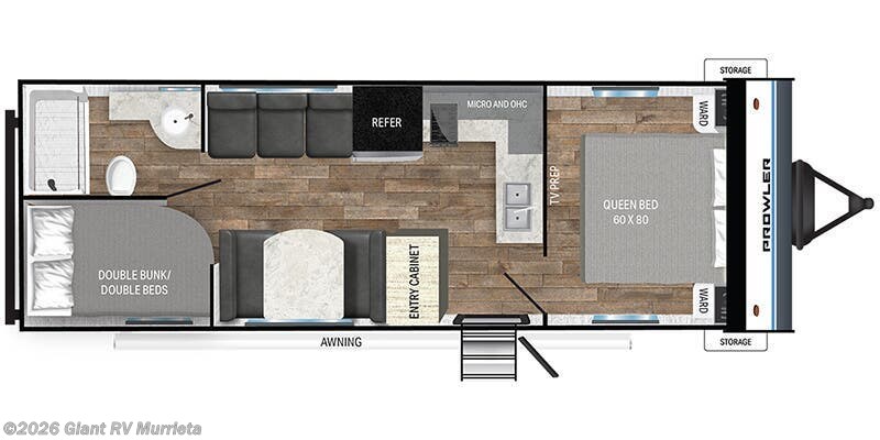 2025 Heartland Prowler Lynx 2550BHX - New Travel Trailer For Sale by Giant RV in Murrieta, California