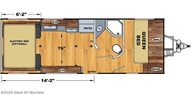 2023 Eclipse Attitude Limited 21SAG-LE - Used Toy Hauler For Sale by Giant RV in Murrieta, California