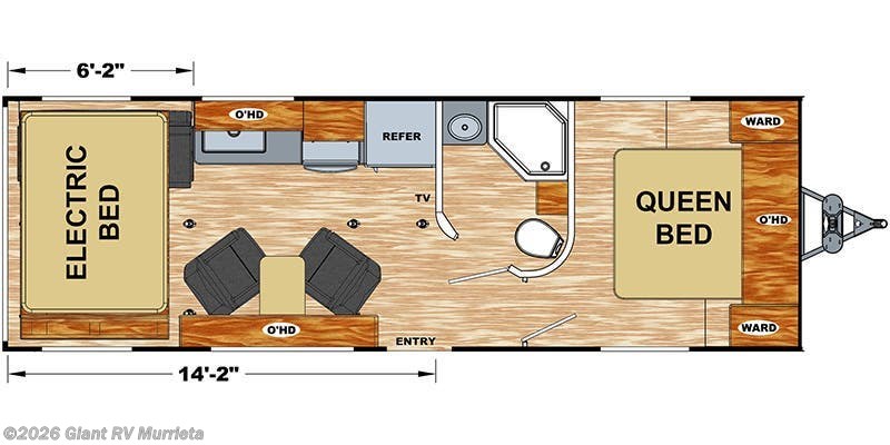 2023 Eclipse Attitude Limited 23SAG-LE - Used Toy Hauler For Sale by Giant RV in Murrieta, California