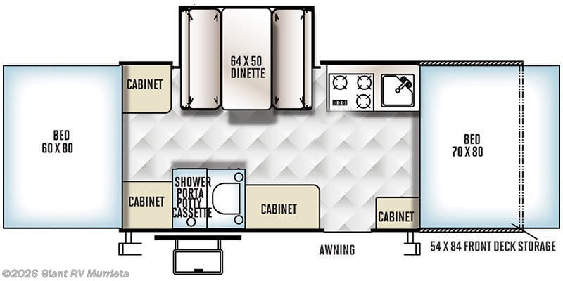 2017 Forest River Rockwood Extreme Sports Package 232ESP - Used Popup For Sale by Giant RV in Murrieta, California