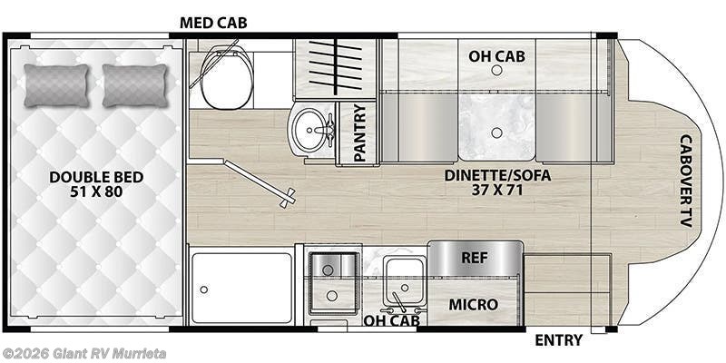 2025 Coachmen Cross Trail EV 20XG - Used Class C For Sale by Giant RV in Murrieta, California