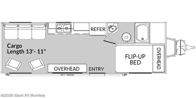 2022 Genesis Supreme Genesis Prime 2114 - Used Toy Hauler For Sale by Giant RV in Murrieta, California