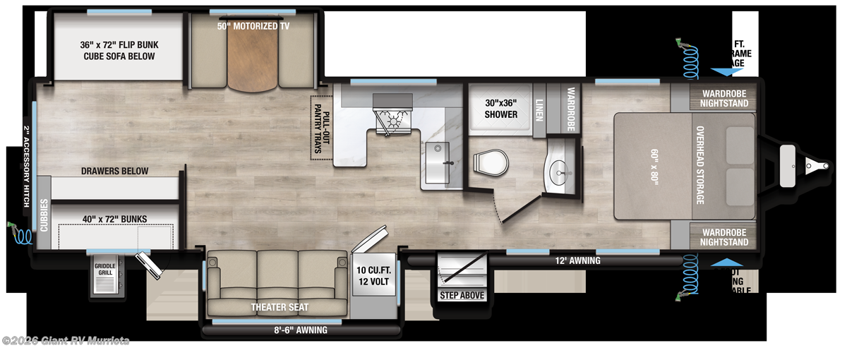 2026 Delta 321BH by Alliance RV from Giant RV in Murrieta, California
