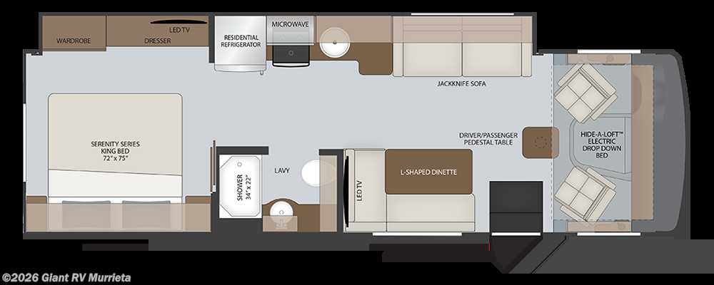 2026 Holiday Rambler Admiral 29M - New Class A For Sale by Giant RV in Murrieta, California