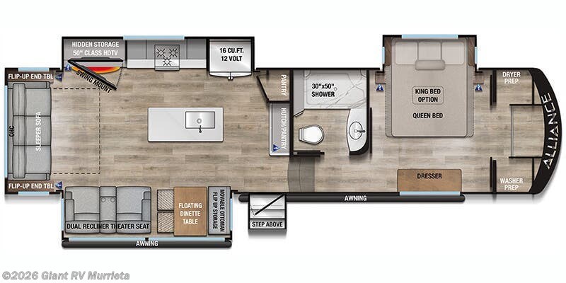 2026 Alliance RV Avenue 32RLS - New Fifth Wheel For Sale by Giant RV in Murrieta, California
