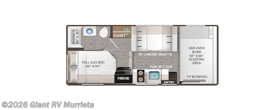 2026 Four Winds 21Z by Thor Motor Coach from Giant RV in Murrieta, California