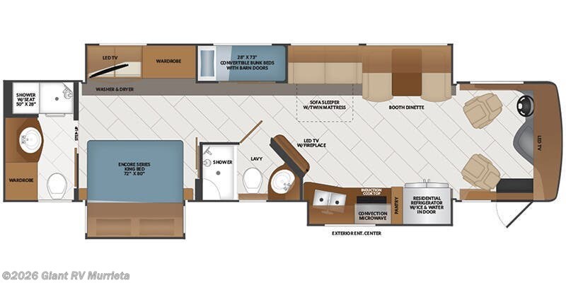2026 Fleetwood Discovery 38N - New Class A For Sale by Giant RV in Murrieta, California