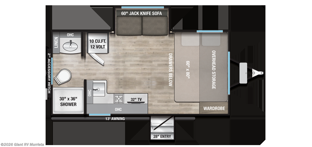 2026 Alliance RV Delta ML166 - New Travel Trailer For Sale by Giant RV in Murrieta, California