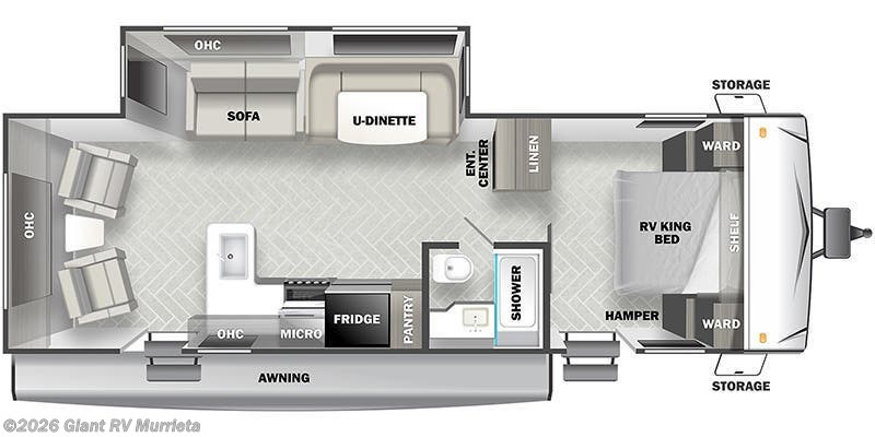 2023 Forest River EVO Southwest T2600 - Used Travel Trailer For Sale by Giant RV in Murrieta, California
