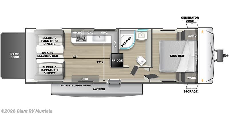 2024 Forest River Stealth 2550SLX - Used Toy Hauler For Sale by Giant RV in Murrieta, California