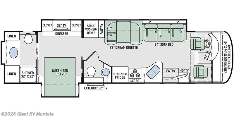 2019 Thor Motor Coach Palazzo 36.1 - Used Class A For Sale by Giant RV in Murrieta, California