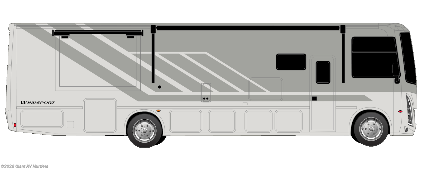 New 2025 Thor Motor Coach Windsport 35J available in Murrieta, California