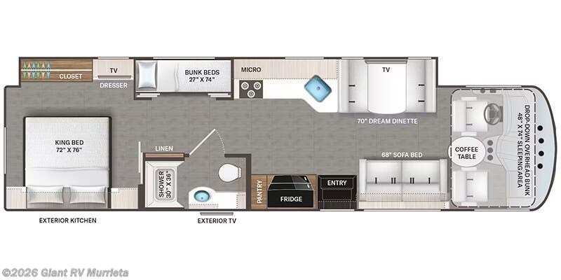 2025 Thor Motor Coach Windsport 35J - New Class A For Sale by Giant RV in Murrieta, California
