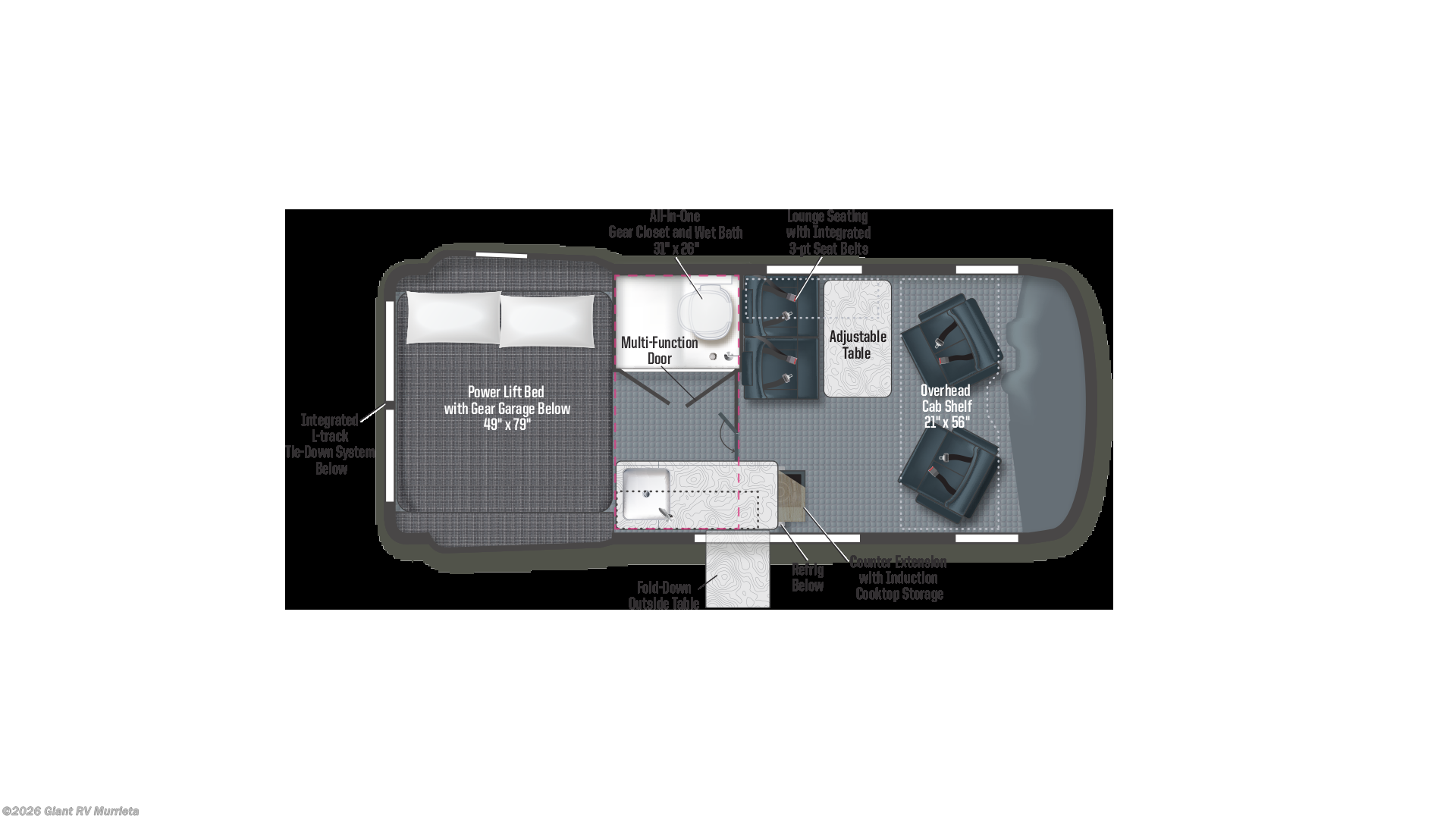 2026 Winnebago Revel 44E - New Class B For Sale by Giant RV in Murrieta, California
