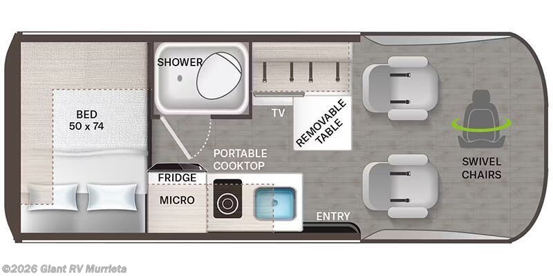 2026 Thor Motor Coach Tranquility 19M - New Class B For Sale by Giant RV in Murrieta, California