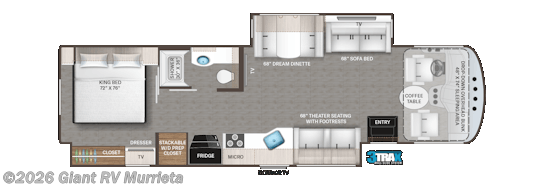 2026 Thor Motor Coach Windsport 35R - New Class A For Sale by Giant RV in Murrieta, California