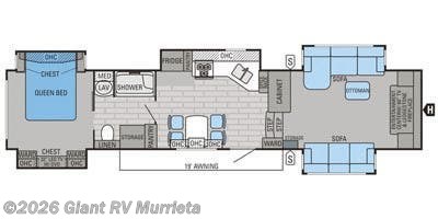 2015 Jayco Eagle Premier 371FLFS - Used Fifth Wheel For Sale by Giant RV in Murrieta, California