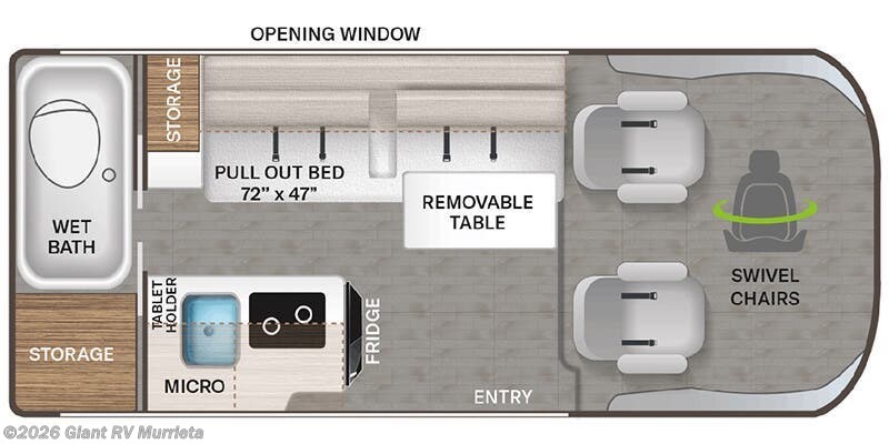 2023 Thor Motor Coach Scope 18M - Used Class B For Sale by Giant RV in Murrieta, California