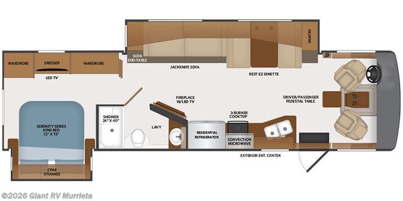 2026 Fleetwood Bounder 33C - New Class A For Sale by Giant RV in Murrieta, California