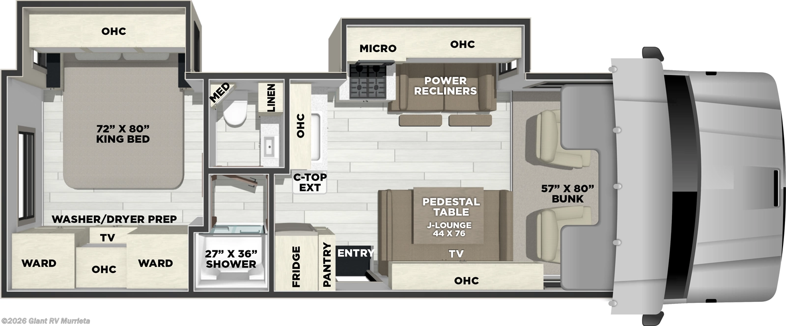New 2026 Coachmen Entourage 330DS available in Murrieta, California