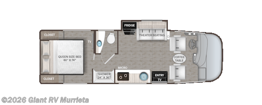 2026 Axis 26.1 by Thor Motor Coach from Giant RV in Murrieta, California