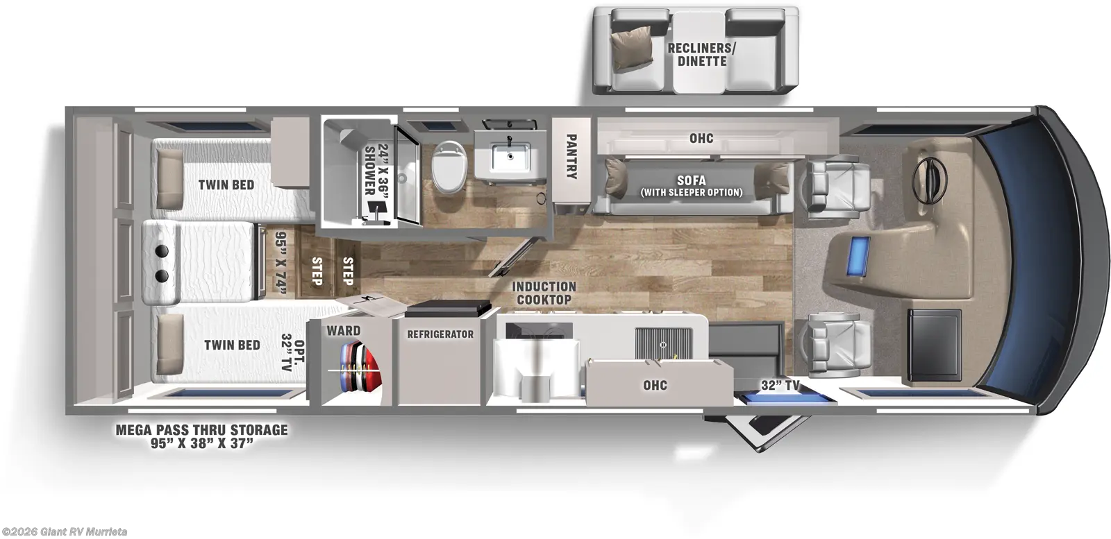 2025 Euro 25LE by Coachmen from Giant RV in Murrieta, California