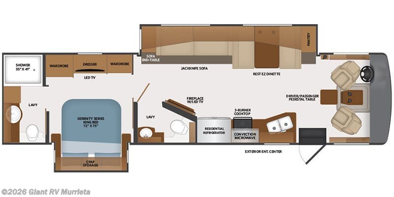 2026 Fleetwood Bounder 35K - New Class A For Sale by Giant RV in Murrieta, California
