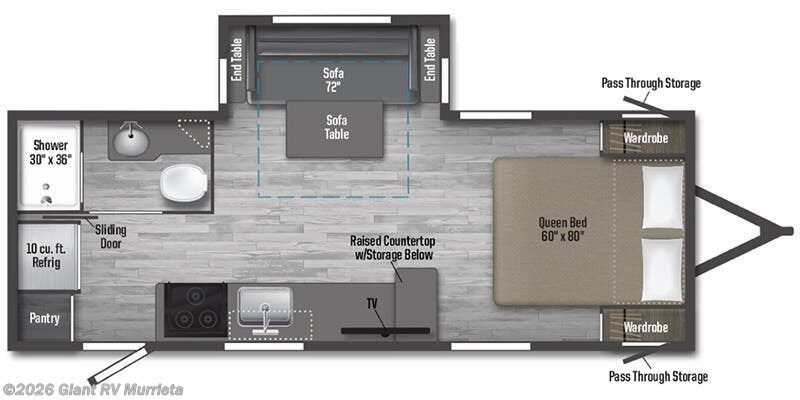 2025 Winnebago Minnie 2326RB - New Travel Trailer For Sale by Giant RV in Murrieta, California