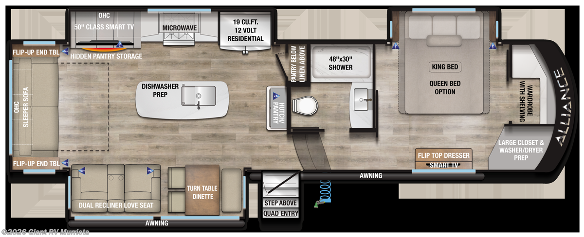 2026 Paradigm 310RL by Alliance RV from Giant RV in Murrieta, California