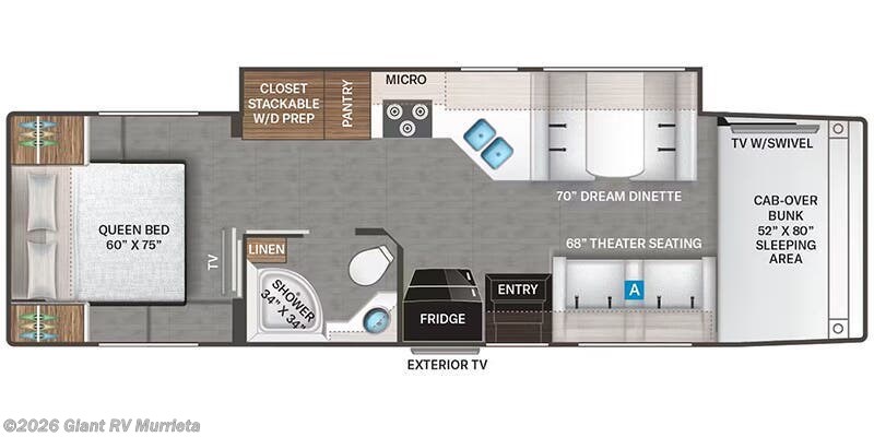 2026 Thor Motor Coach Omni Trail L35 - New Super C For Sale by Giant RV in Murrieta, California
