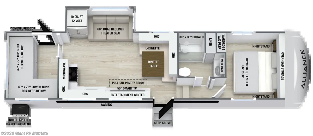2027 Alliance RV Avenue 29BH - New Fifth Wheel For Sale by Giant RV in Murrieta, California