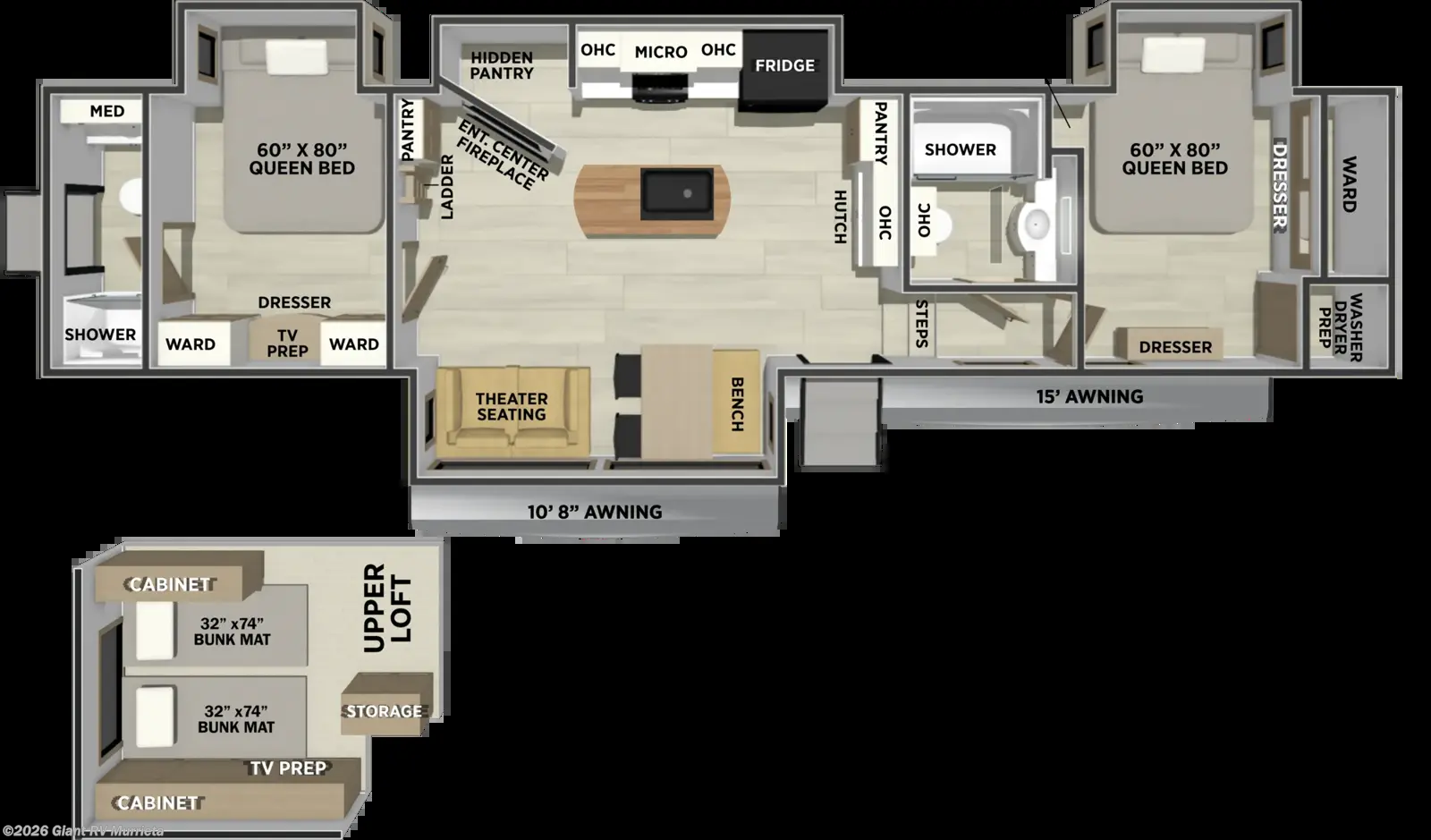 2027 Forest River Sierra 4002FB - New Fifth Wheel For Sale by Giant RV in Murrieta, California
