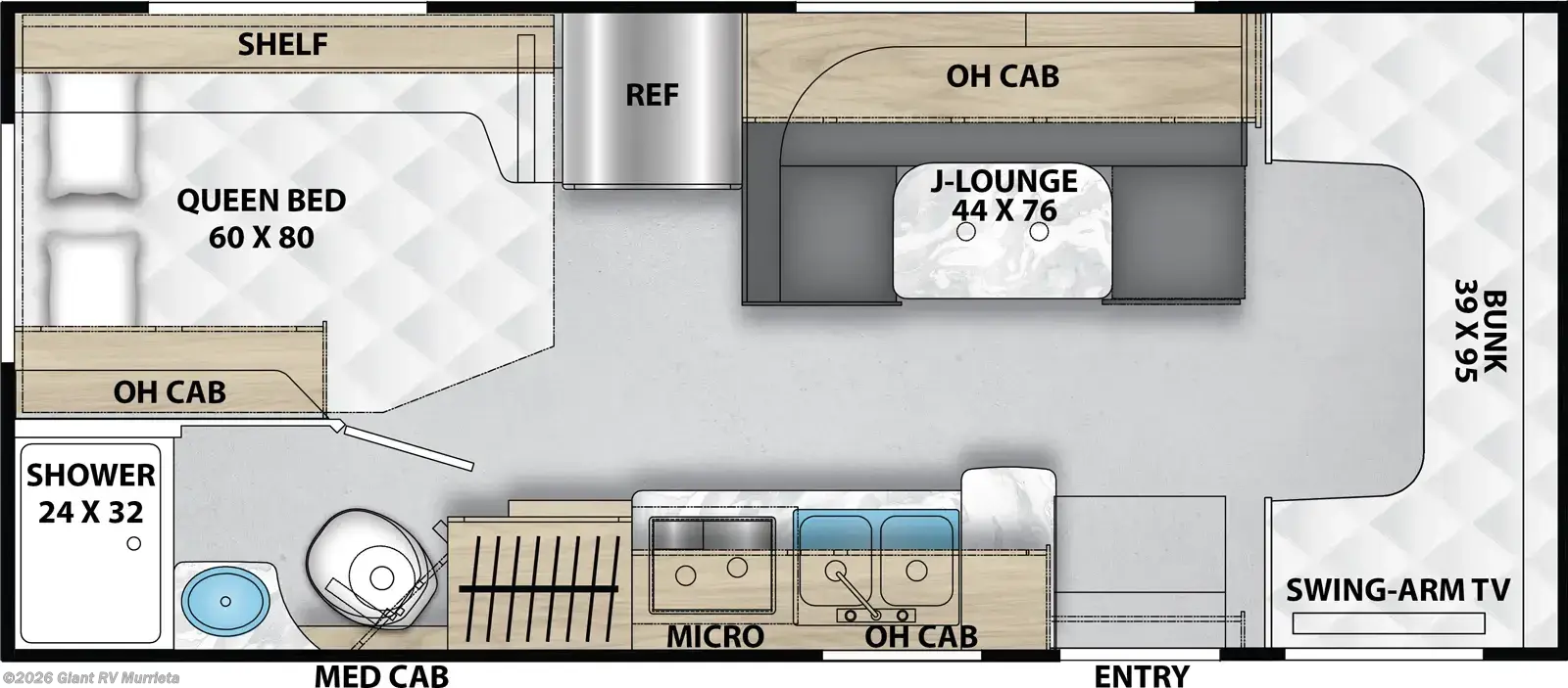 2026 Cross Trail 22XG by Coachmen from Giant RV in Murrieta, California