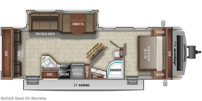 2021 Jayco White Hawk 28RL - Used Travel Trailer For Sale by Giant RV in Murrieta, California